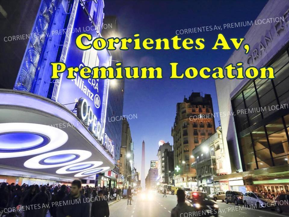 Corrientes Av, Premium Location Apartment Буенос Айрес Екстериор снимка